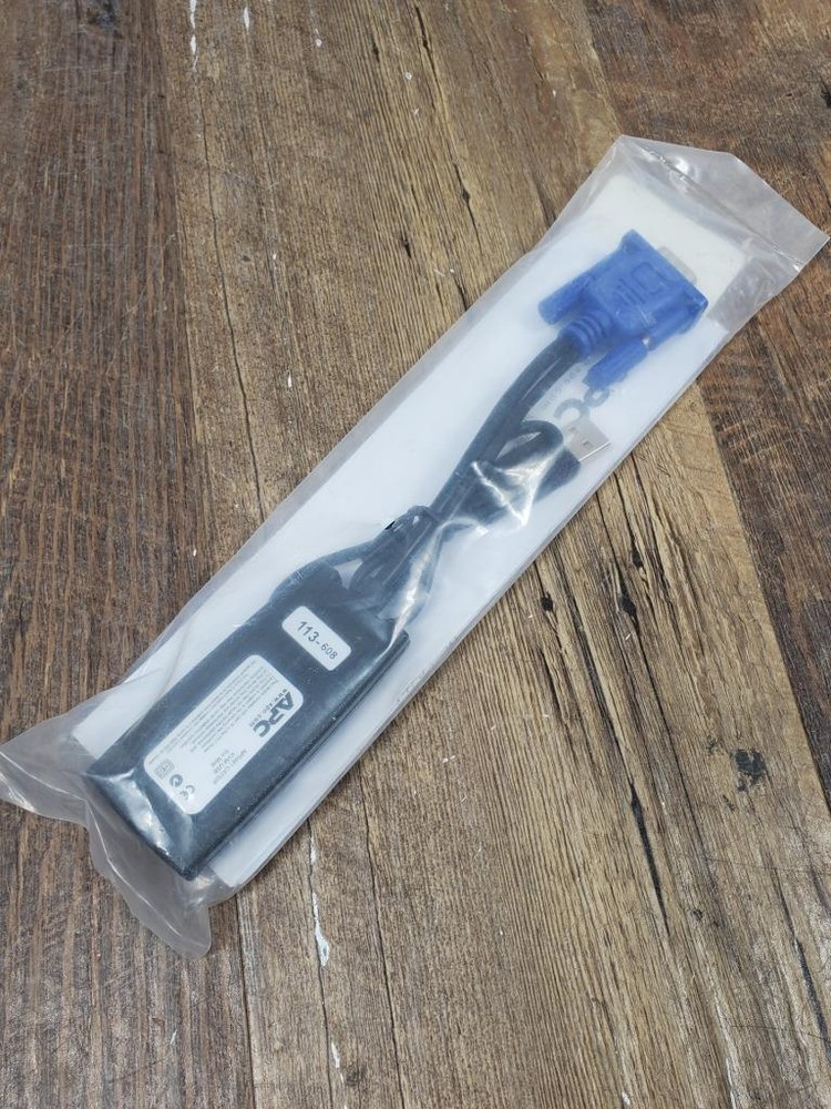K77 ♻ APC AP5461 USB CAT5/IP KVM Switch Server Module Cable Adapter CIM MOD ♻