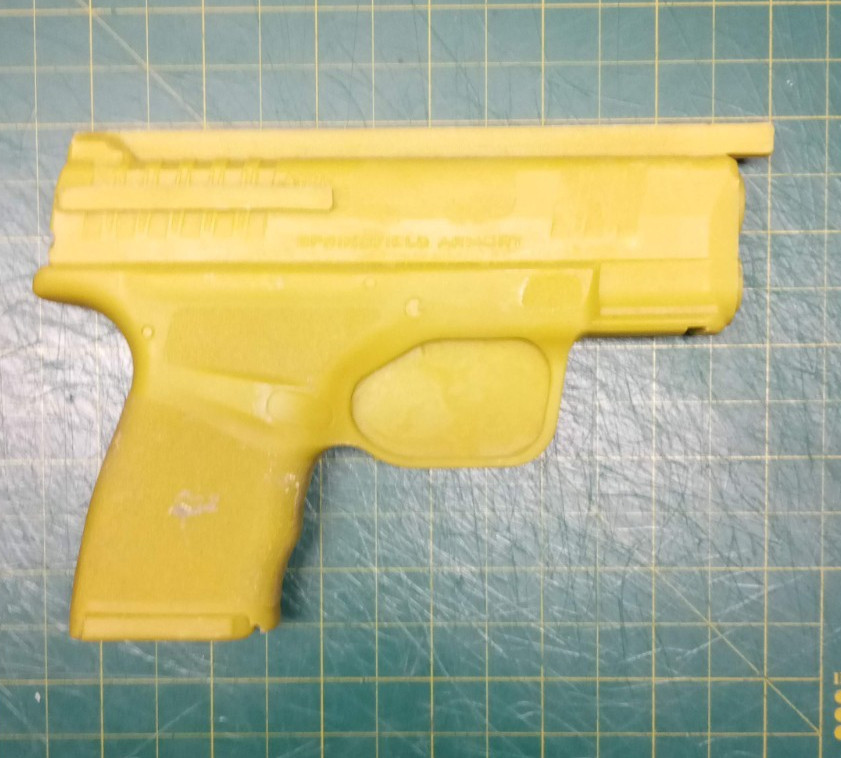 COOKS prepped gun Holster making mold / prop - SPRINGFIELD HELLCAT MICRO COMPACT