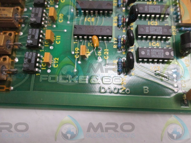 FOCKE D1020 CONTROL BOARD MODULE UNMP