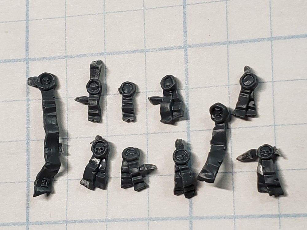 Warhammer 40k Grey Knight Bits Strike Squad Purity Seals & Honors Set PS10