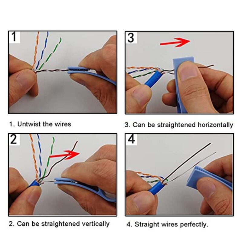 Cable Managements Networking Wire Untwisting Quick Solution, for IT Professional