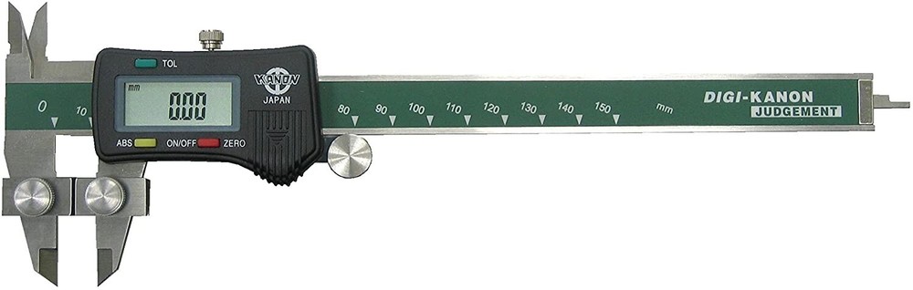 KANON Digital Multi-function Caliper 0 - 300mm PLUS10-30 Flat Head Type Japan