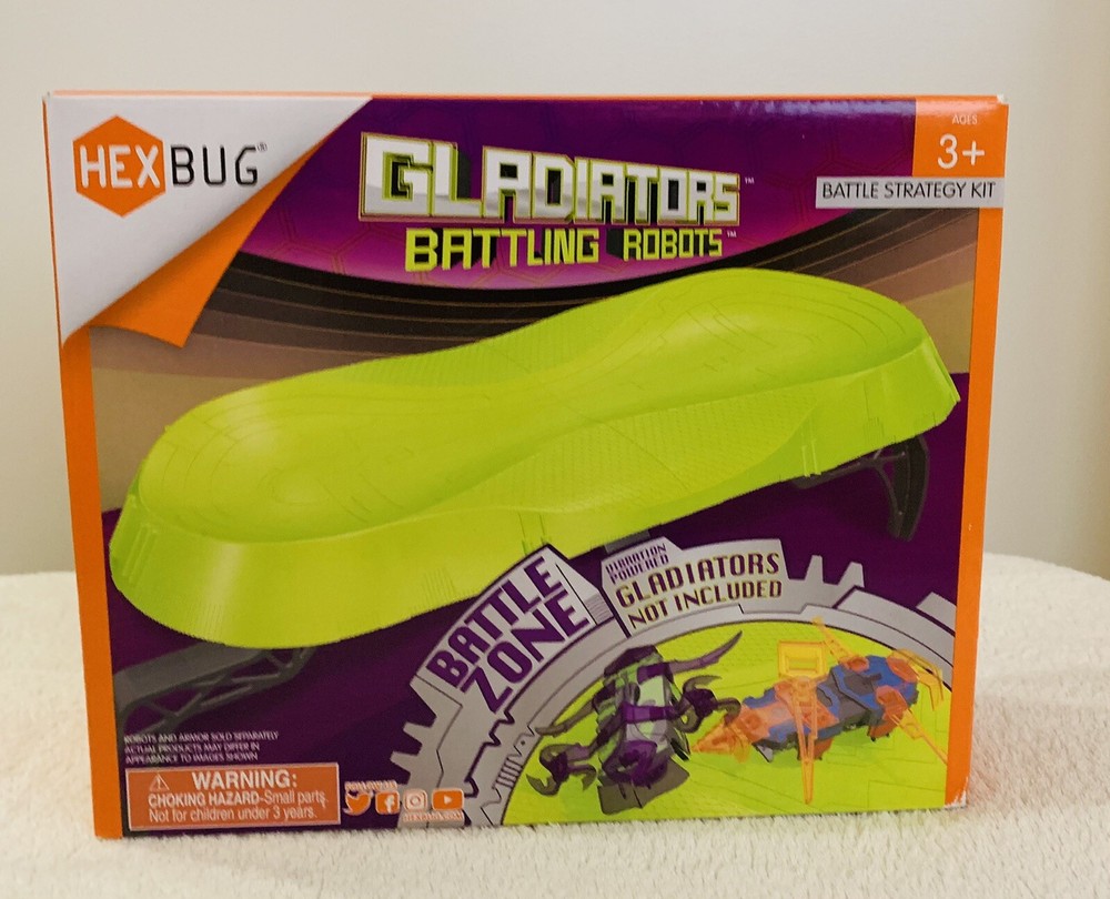 HexBug Battle Zone Battling Strategy Kit for Gladiators Robots