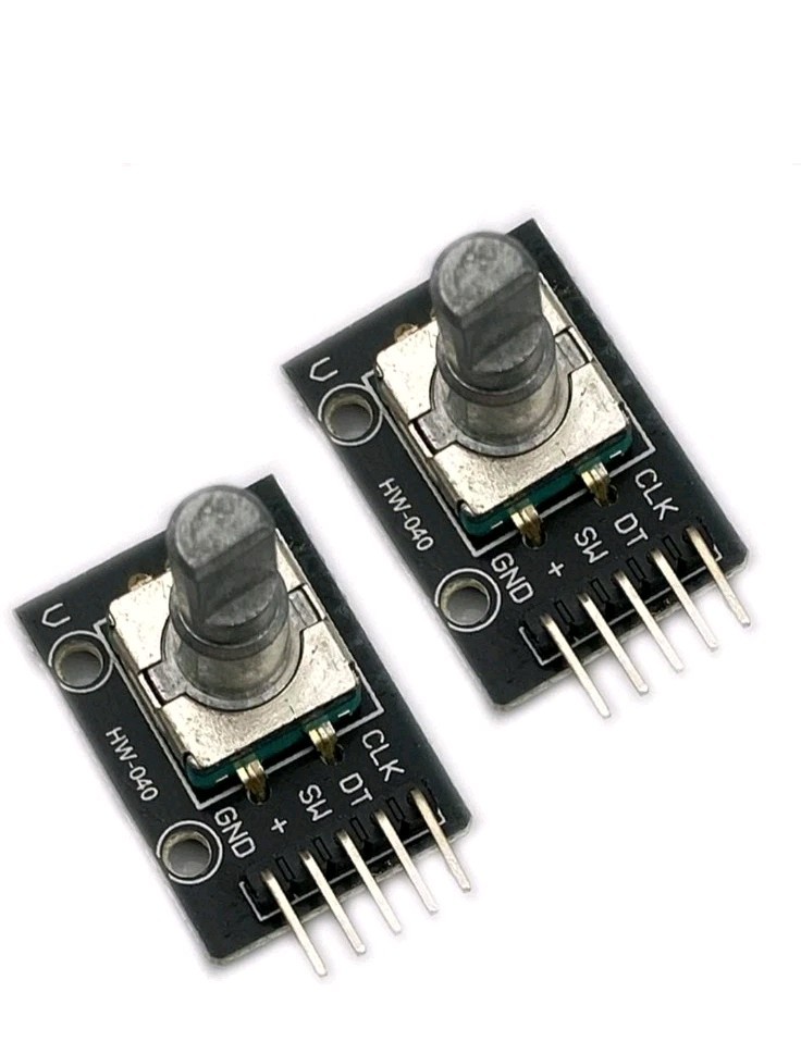Kiro&Seeu 2PCS KY-040 Rotary Encoder Module Brick Sensor Development Board...