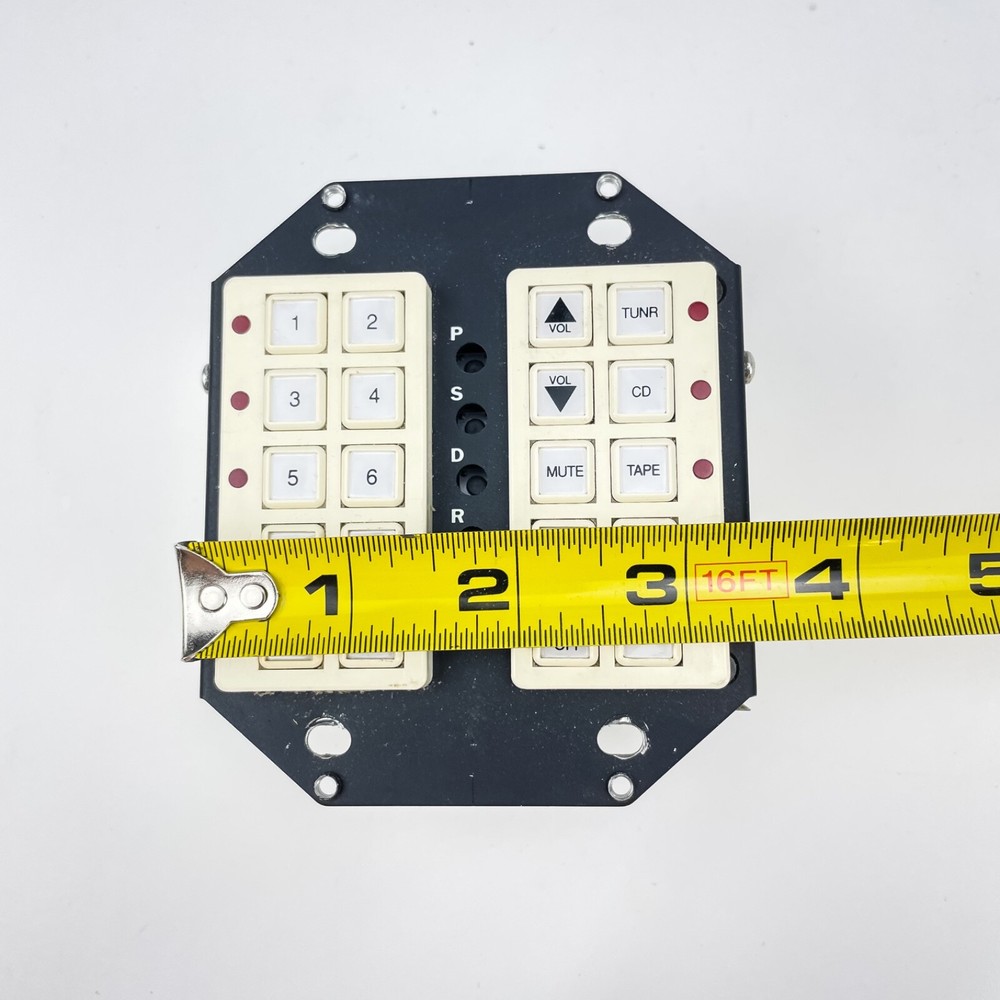 Xantech Model 730-00 Smart Pad Wall Audio Control Cream USED