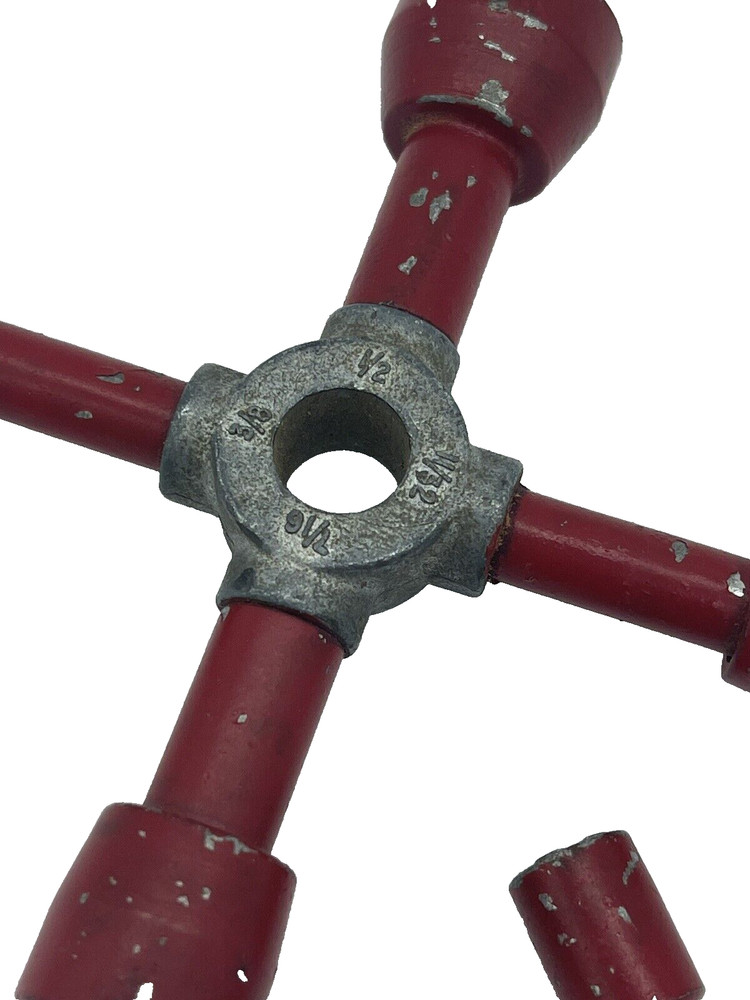 Fuller's Old Remote Control Cars Wrench Hex Set Red Socket Tool Key Red
