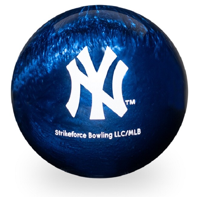 KR Strikeforce MLB New York Yankees Engraved Bowling Ball