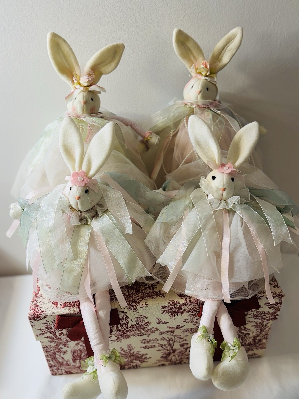 Decorative Rabbits Vintage
