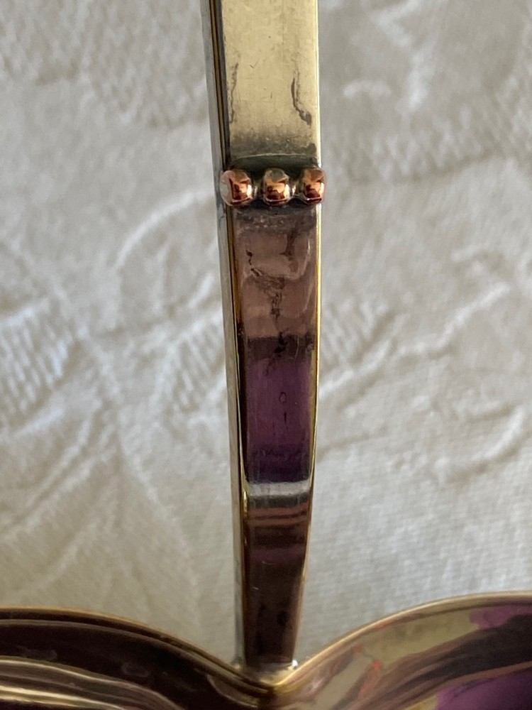 Three Crown Swedish Silver Plate Heart Shaped Candy/Nut/Olive Dish Royal Hickman