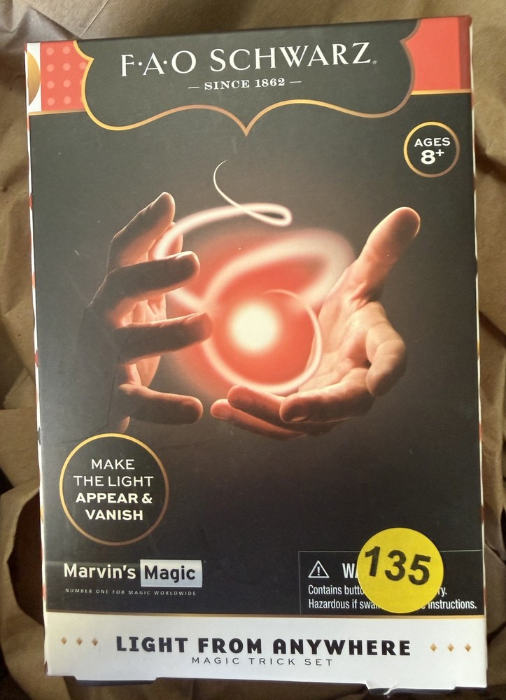 FAO Schwarz - Marvin’s Magic - Light From Anywhere Magic Trick Set