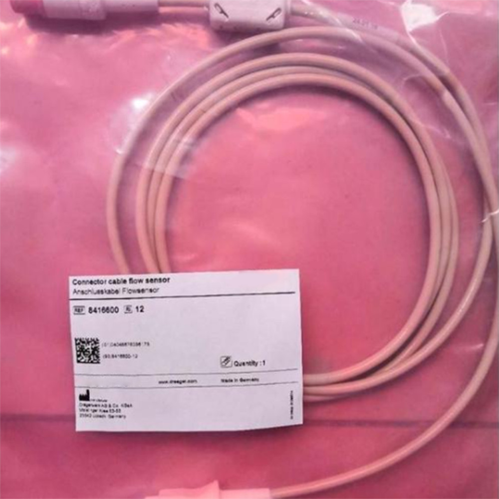 For Drager REF 8416600 Connector Cable Flow Sensor