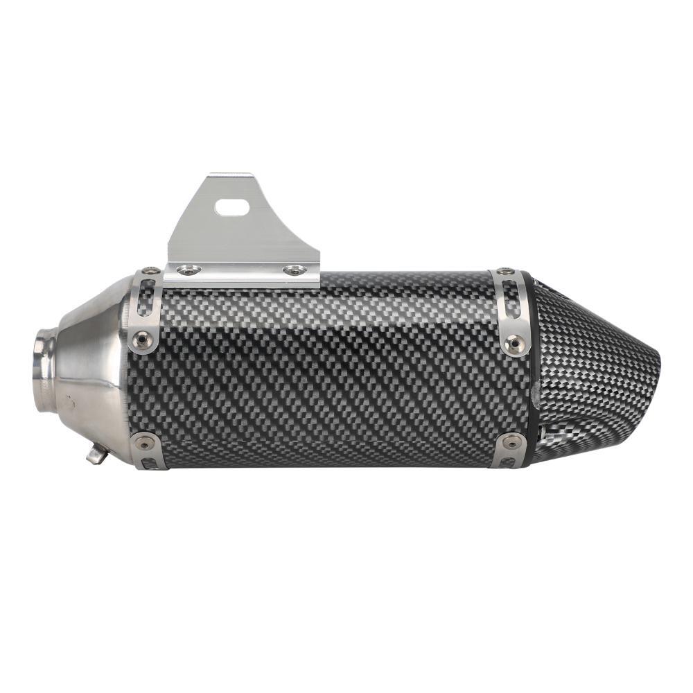 Motorcycle Exhaust Pipe Carbon Fiber for KLX110 KLX110L 2012-2024 Dirt Bike
