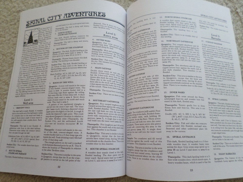 X6 Quagmire ! Dungeons & Dragons adventure module
