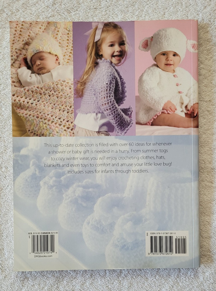 Preowned Crochet for Babies Paperback Book with Over 60 Projects