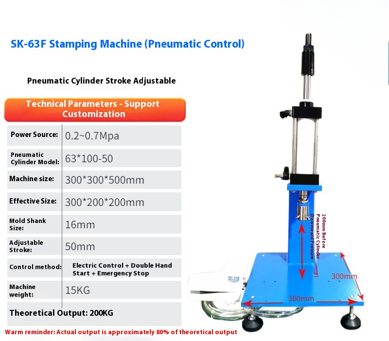 Pneumatic Punching Machine Pneumatic Cylinder Press Punching and Bending Machine