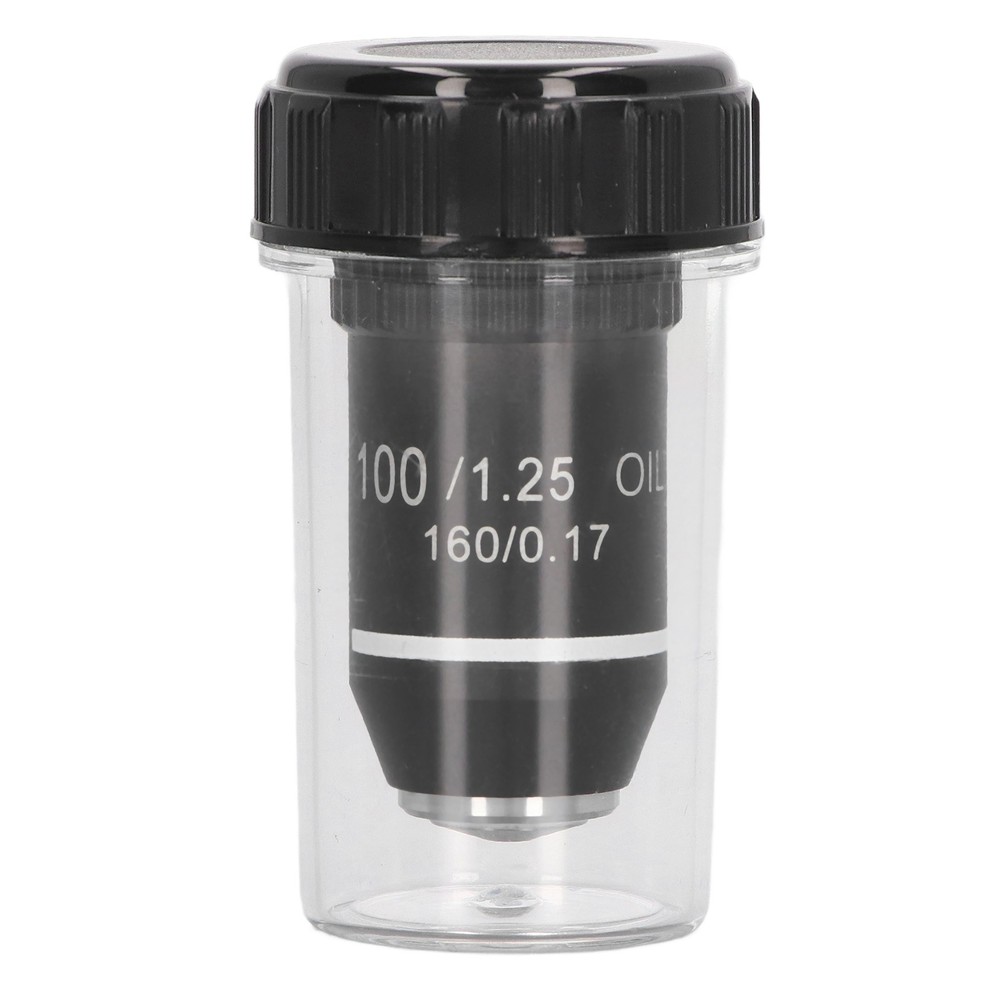 Microscope Objective Lens Replacement 100X Magnification High Power Lens New