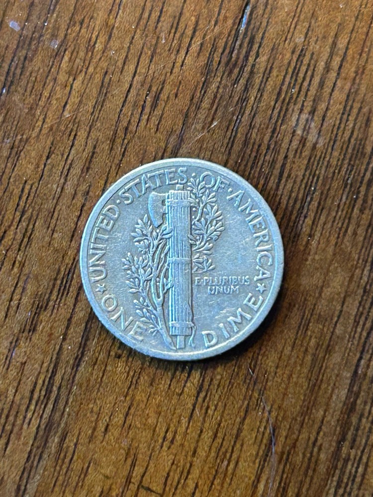 1938 Mercury Dime VF