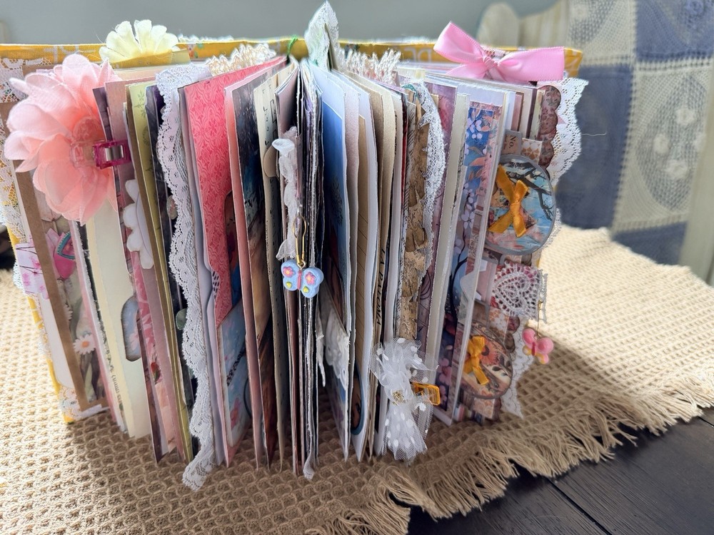 “Spring Sunshine”-Handmade Junk Journal