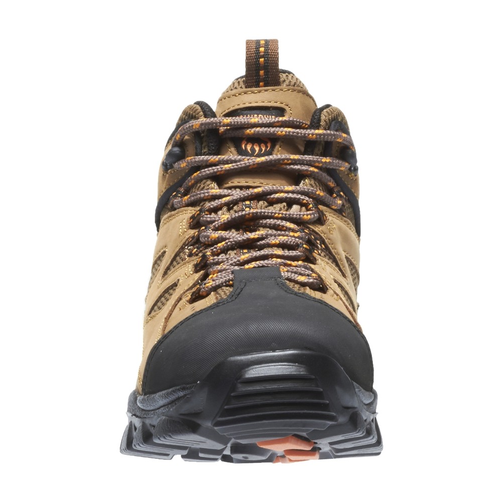 Wolverine Men Hudson Steel-Toe Work Boot Work Boots Leather