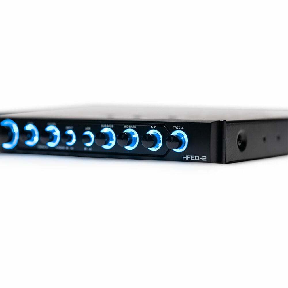 Hifonics HFEQ-2 Pre-Amp 4-Band 9V Multiple-Source Signal Processor