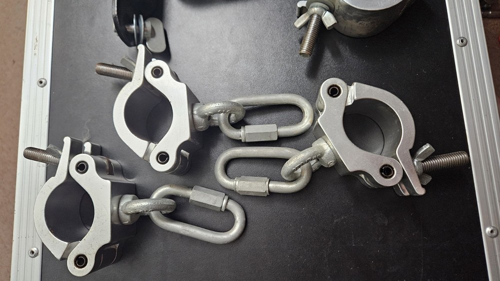 Global Truss Swivel Clamp Lot Plus More