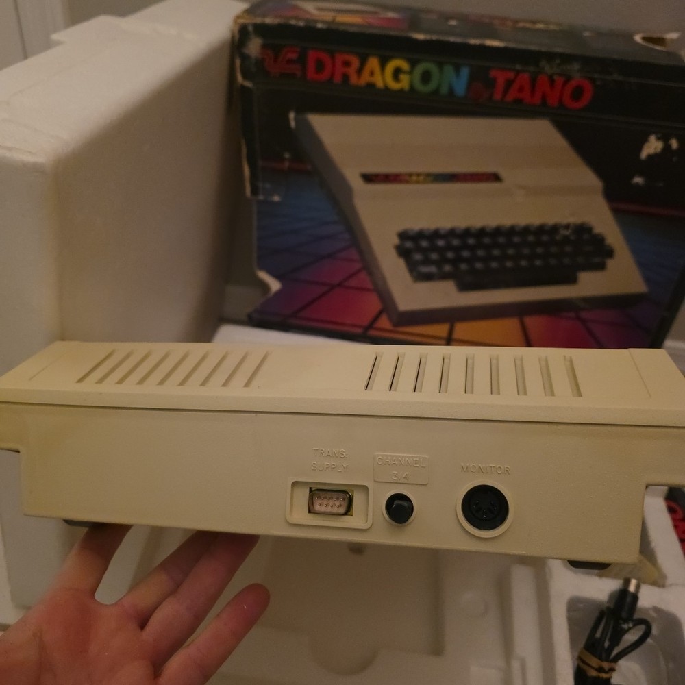 Tano Dragon Computer 64K Vintage Untested Asis Read Description