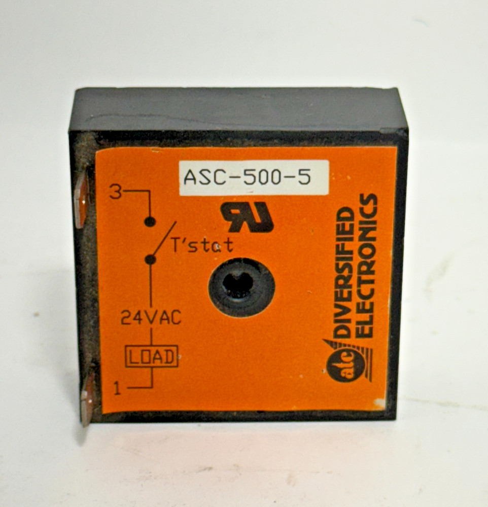 ATC Diversified Electronics ASC-500-5 Delay On Break Timer Control 24VAC