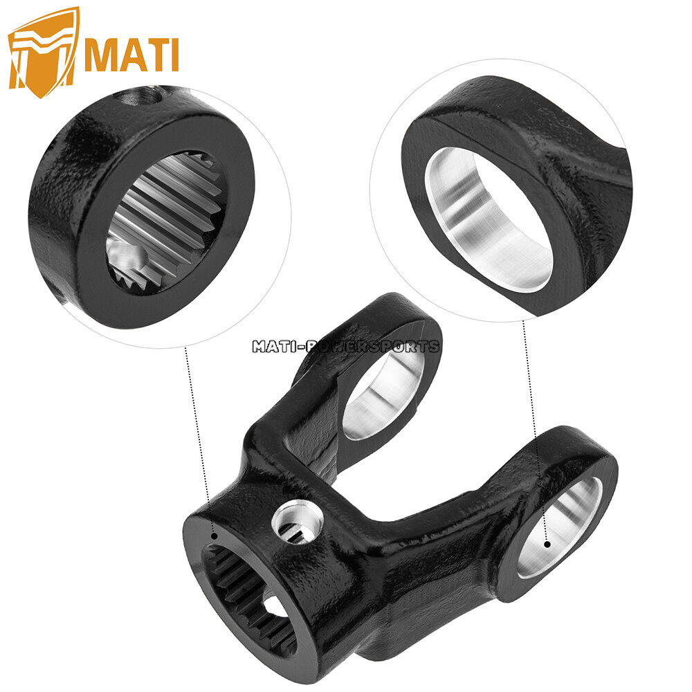 Front Drive Shaft Yoke & U-joint Kit for Polaris Ranger XP 900 2013 2014 - 2016