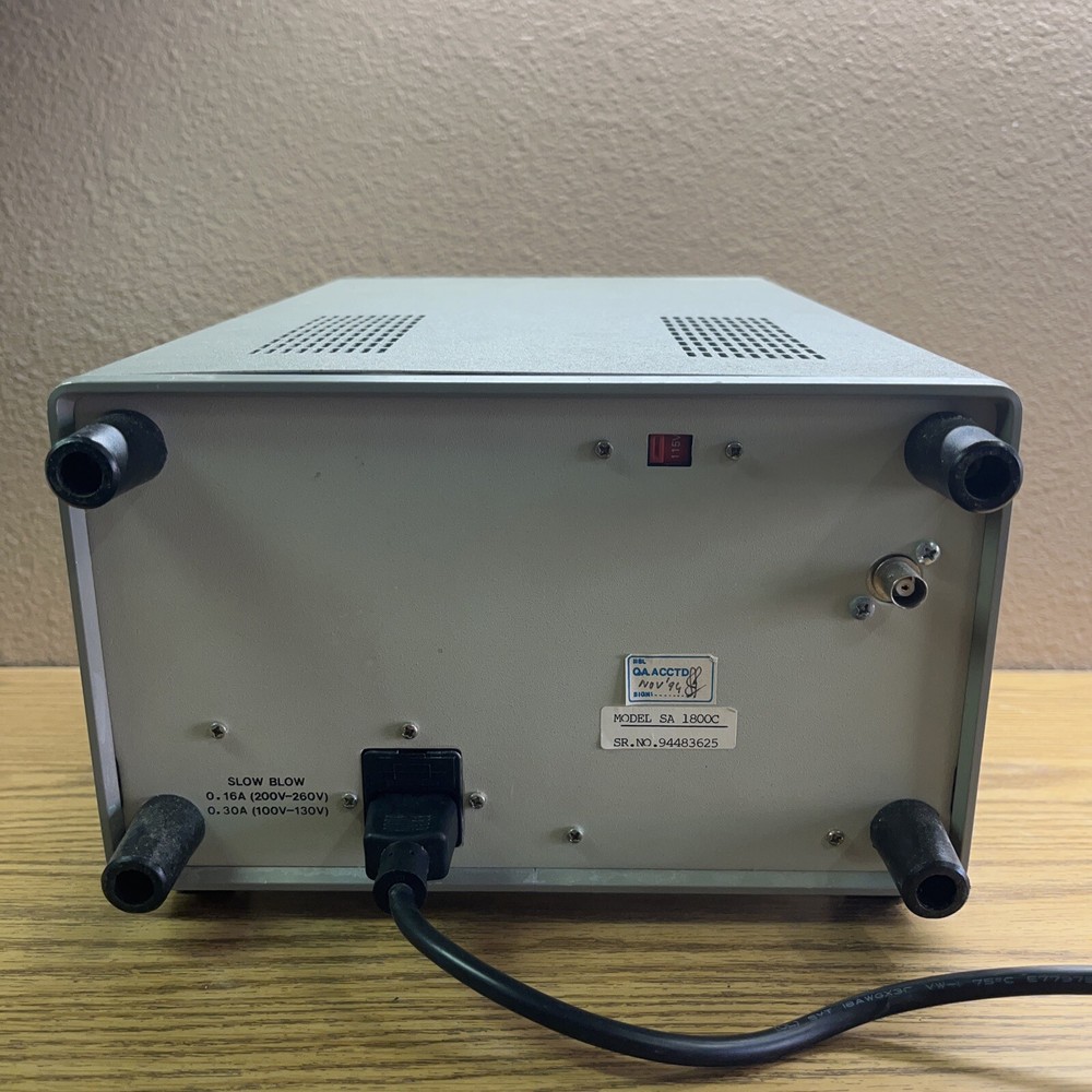 ITC instruments SA-1300B Spectrum Analyzer 1300 MHZ