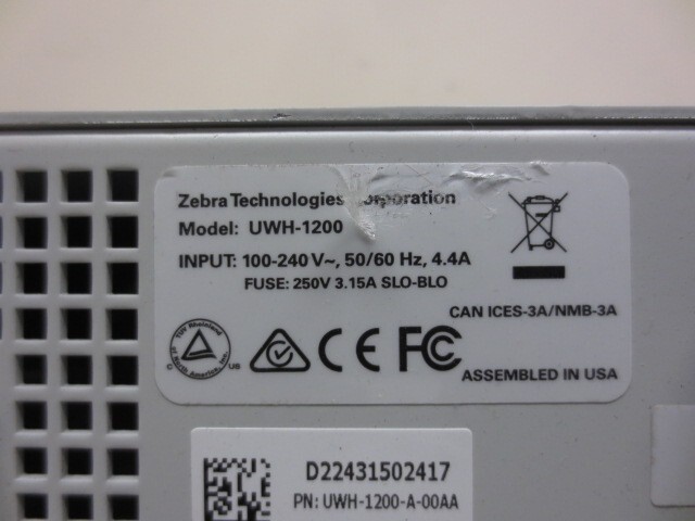 Zebra UWH-1200 UWB Hub Data Networking