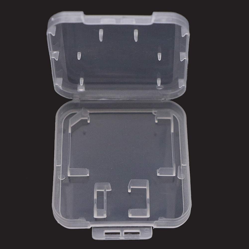 20 Pieces Clear Plastic Memory Card Case Holder with SD...