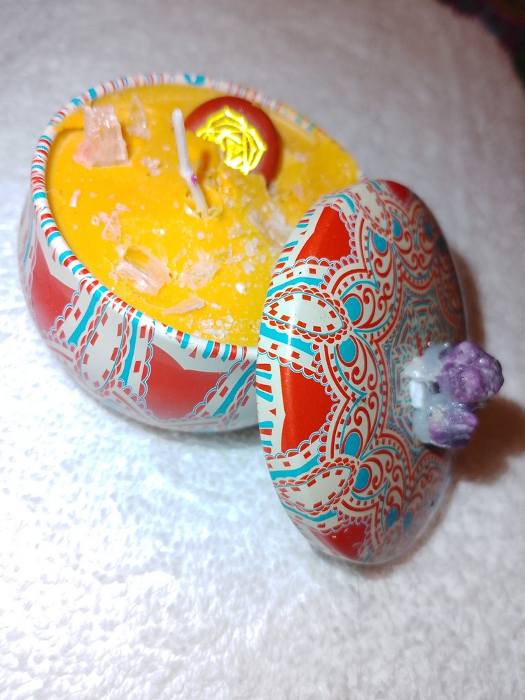 Handmade Crystal Candles