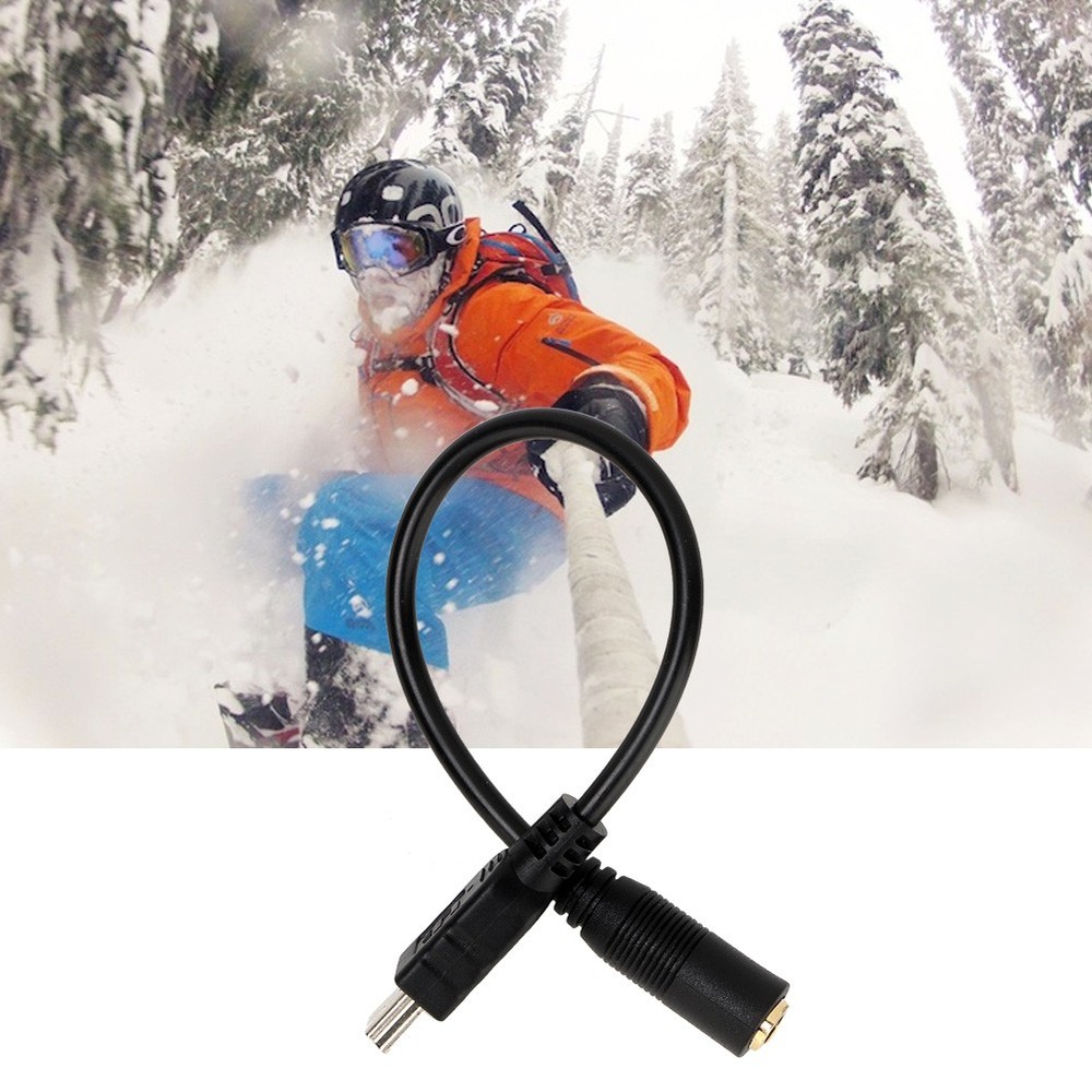 Mini USB To 3.5mm Microphone Adapter Cable For Camera