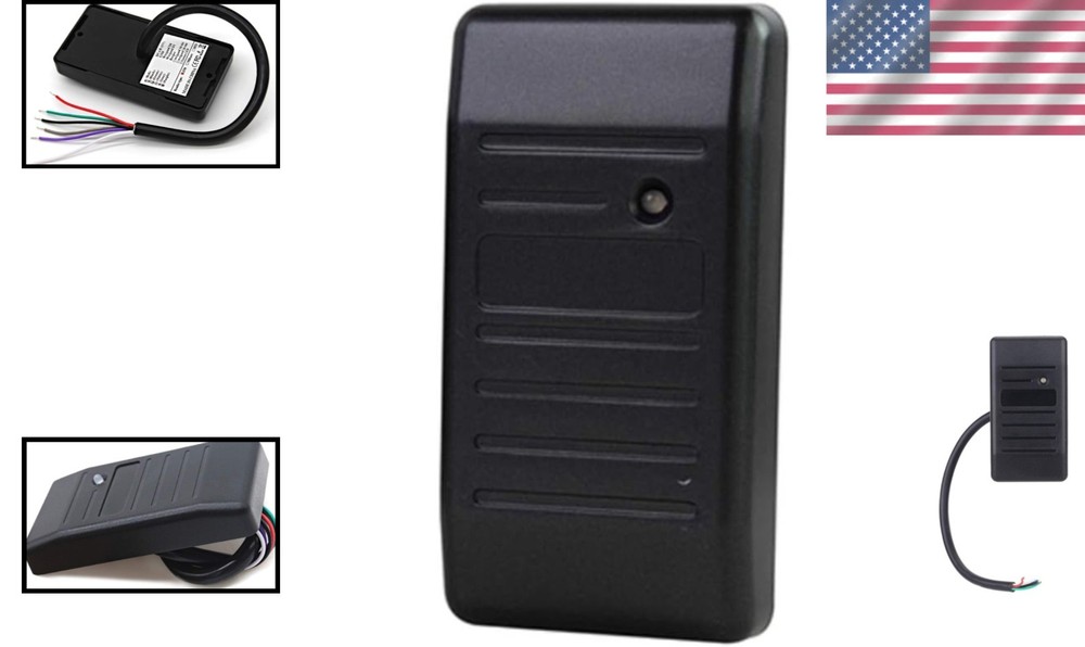 USB Type A Wiegand 26/34 Bit Waterproof Card Access Reader for Access Control