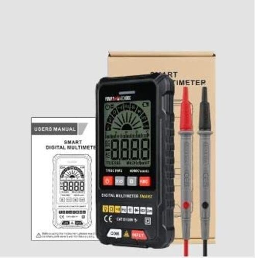 SmartMeter – Auto Digital Multimeter with Non-Contact Voltage Detector, AC/DC