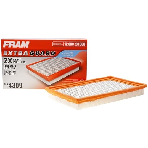 CA4309 Replacement Engine Air Filter for Select Infiniti, Nissan, Extra Guard