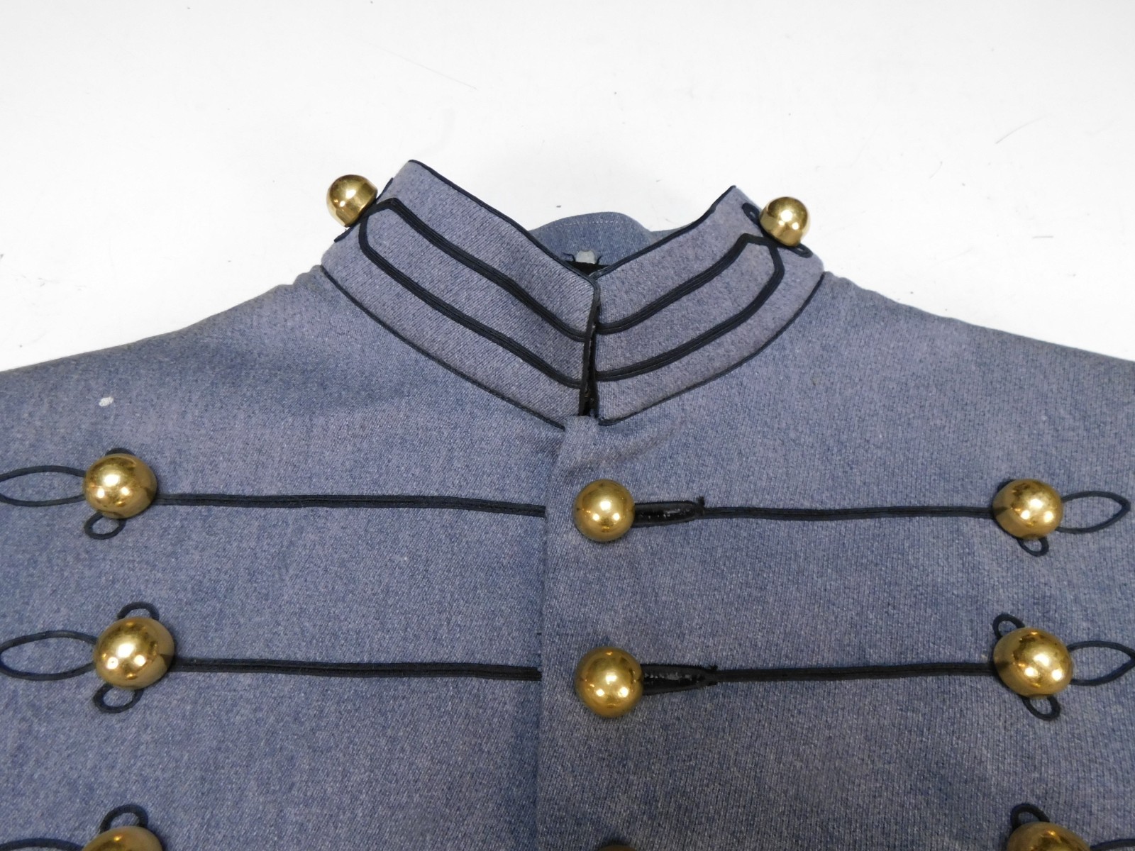 US Military West Point Cadet Dress Jacket 39 Parade Blue Tail Coat Wool Uniform