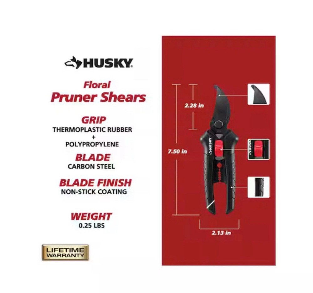 Husky 1008 145 734 Floral Pruner