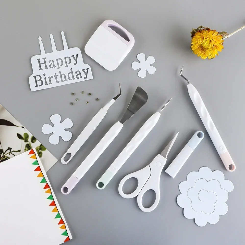 6 PCS Basic Weeding Tools Set for Vinyl, Cricut, Precision Craft Vinyl Tool Kit
