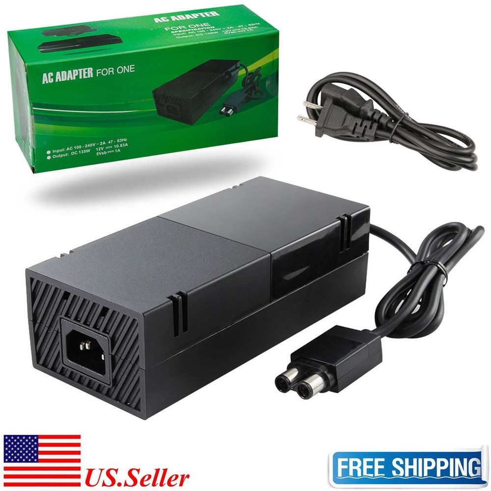 Power Supply with Cable For Microsoft XBOX ONE Console brick