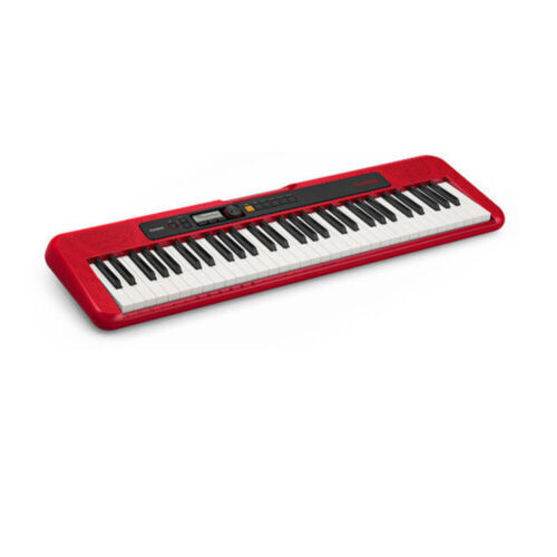 Casio Casiotone 61-Key Portable Keyboard Red