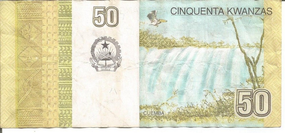 ANGOLA 50 KWANZAS 2012