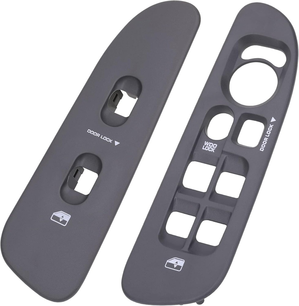 Driver & Passenger Door Window Control Switch Panel Bezel for 2002-2009 Dodge Ra