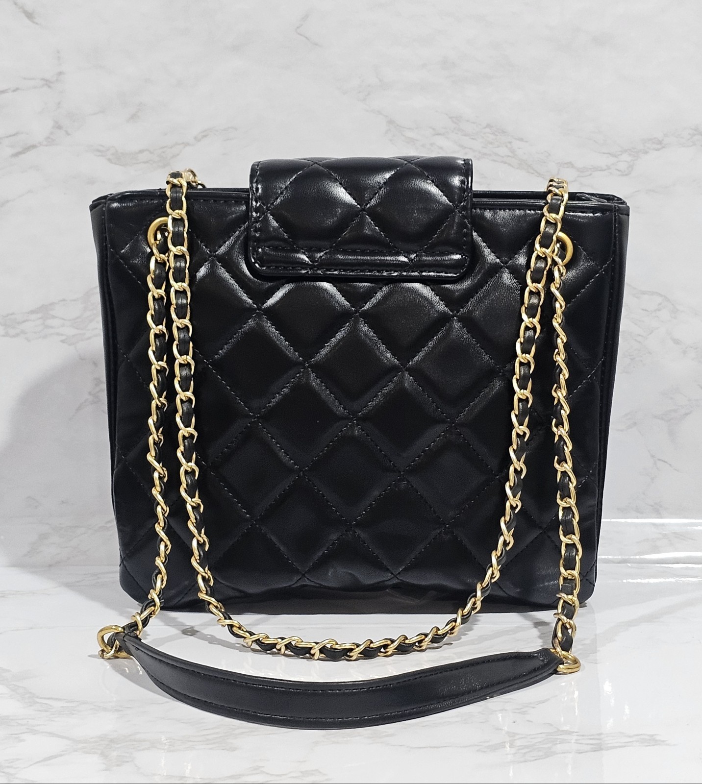 Chanel Makeup Black Quilted CC Bag - VIP Gift