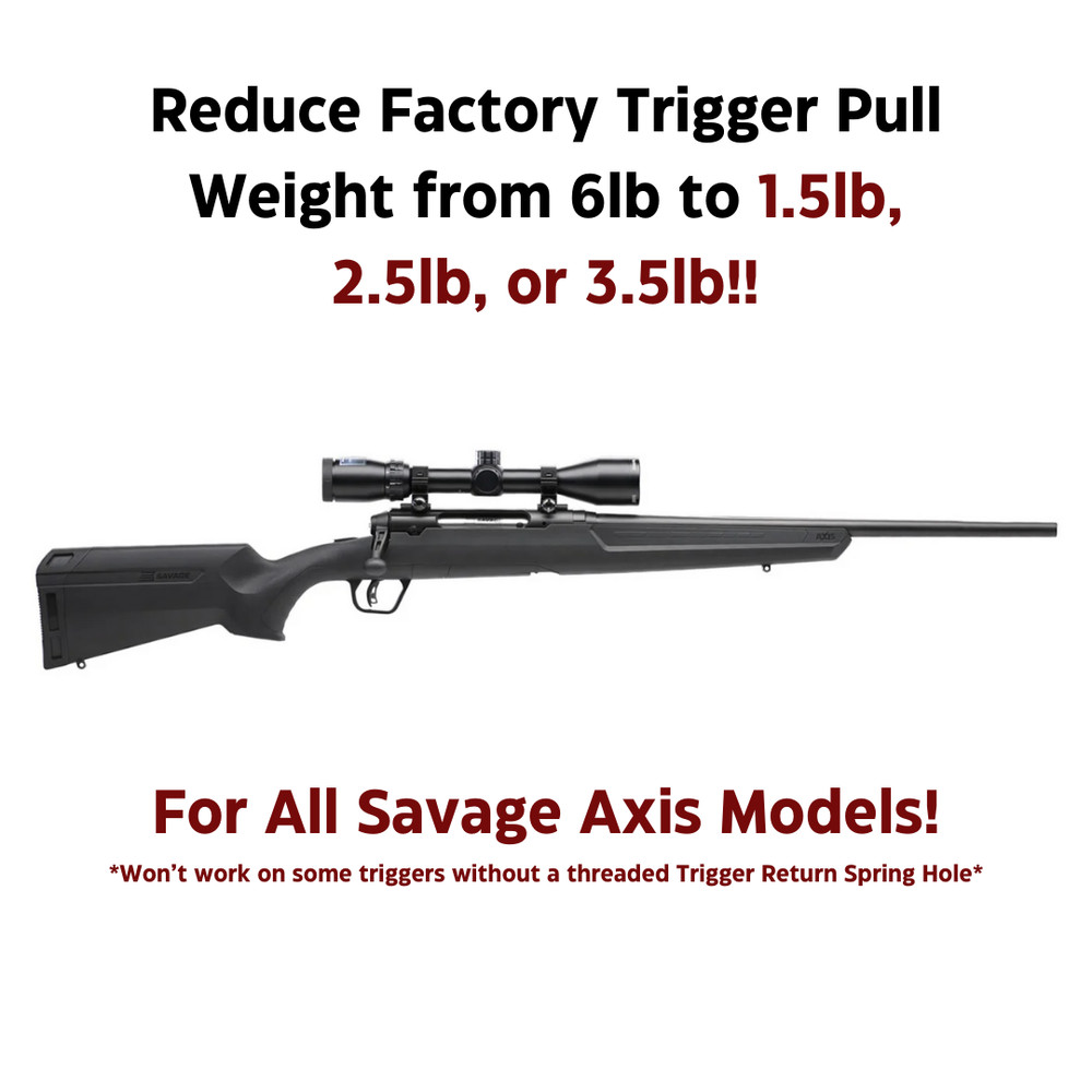 Savage Axis Trigger Spring Kit / Job Reduced Pull