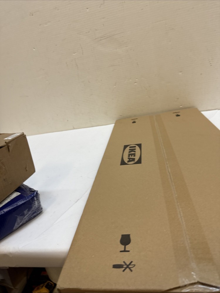 IKEA ENKOPING ENKÖPING Door White Wood Effect 15x30" 705.059.40