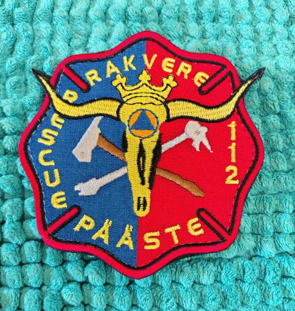 ESTONIA PATCH FIREFIGHTER FIRE RESCUE