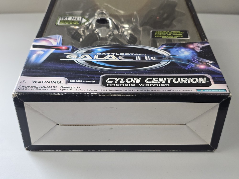 Vintage Battlestar Galactica Cylon Centurion Figure Trendmasters 1996 Sealed