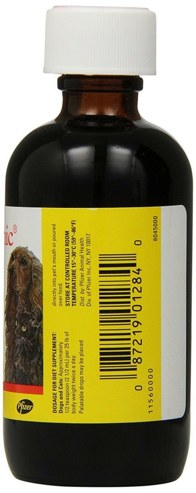 Pfizer Animal Pet Tinic 4 Oz 2 Pack