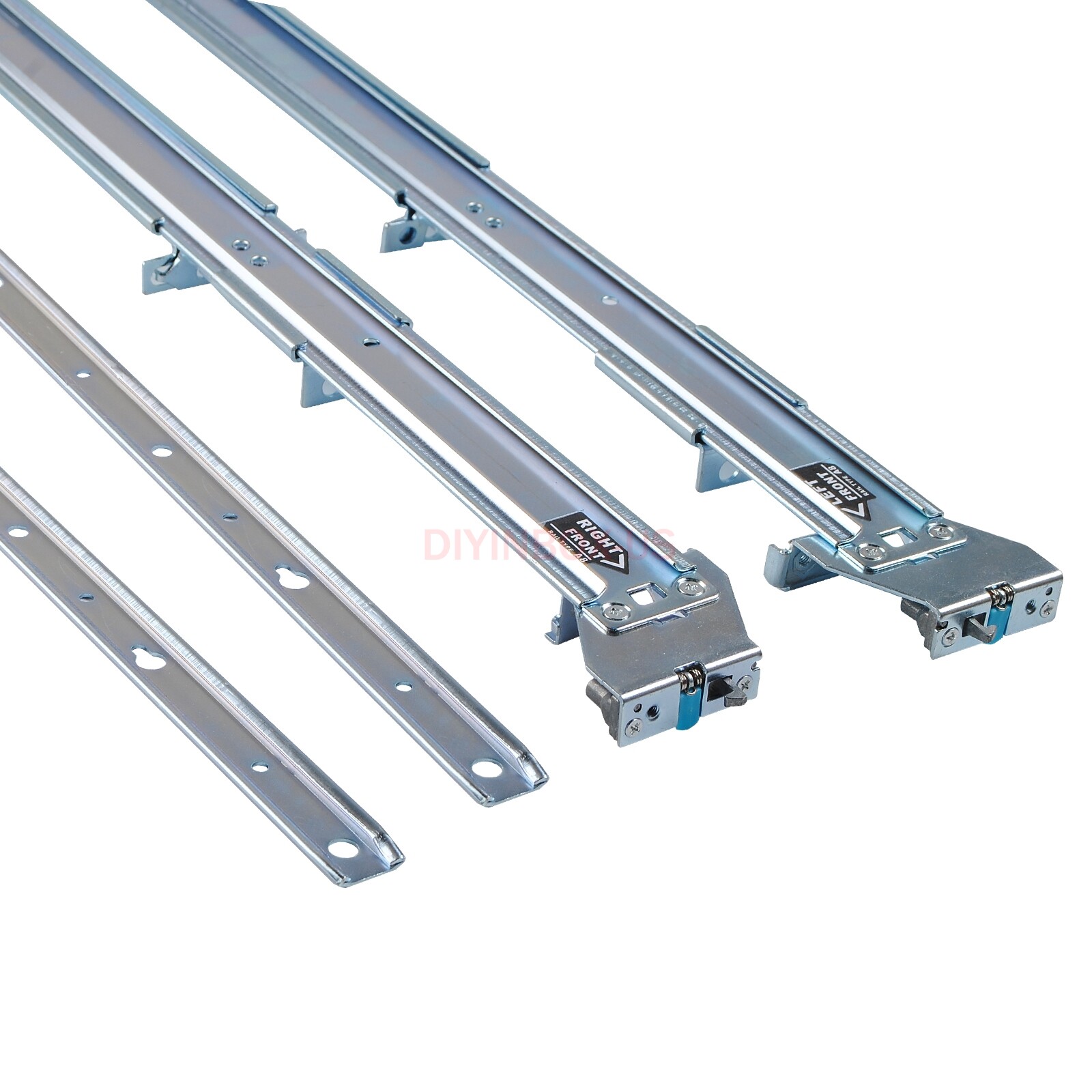 H872R For Dell PowerEdge R720 R730 Server 2U Ready Rail Rails Kit